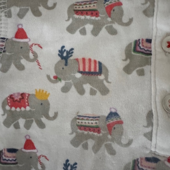 EUC Roller Rabbit Elephant Pajamas - Picture 4 of 4